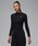 JORDAN BRANDiW[_uhj́uW[_ EBY OX[u 1/2Wbv jbg gbv / Jordan Women's Long-Sleeve 1/2-Zip Knit Top HF9469-010 Blackijbg/Z[^[jvbubN