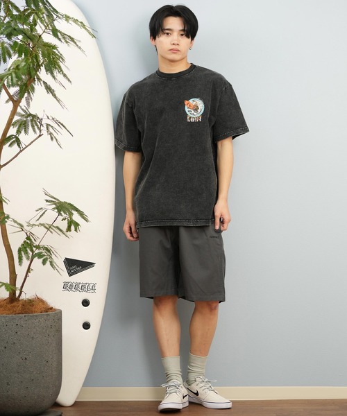 lost(ロスト)の「lost/ロスト 半袖Tシャツ/プリントTee ヘビーウェイト バックプリント ユニセックス L25S-2101(Tシャツ/カットソー・メンズ・グレイッシュブルー/ホワイト/ブラック・M/XL/L)」の16枚目の写真
