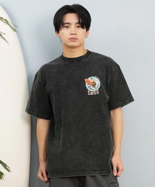 lost(ロスト)の「lost/ロスト 半袖Tシャツ/プリントTee ヘビーウェイト バックプリント ユニセックス L25S-2101(Tシャツ/カットソー・メンズ・グレイッシュブルー/ホワイト/ブラック・M/XL/L)」の12枚目の写真