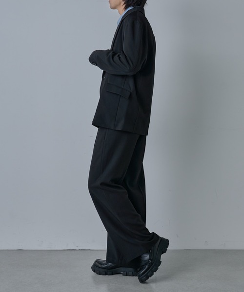 COLONY 2139(コロニートゥーワンスリーナイン)の「ドライスルーダブルテーラードジャケット(テーラードジャケット・メンズ・ネイビー/ブラック・MEDIUM/LARGE)」の13枚目の写真