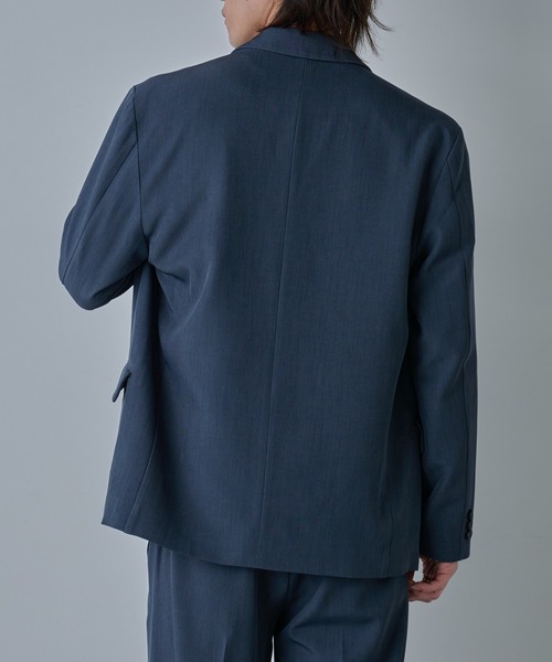 COLONY 2139(コロニートゥーワンスリーナイン)の「ドライスルーダブルテーラードジャケット(テーラードジャケット・メンズ・ネイビー/ブラック・MEDIUM/LARGE)」の10枚目の写真