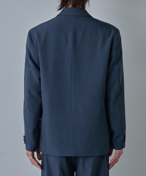 COLONY 2139(コロニートゥーワンスリーナイン)の「ドライスルーダブルテーラードジャケット(テーラードジャケット・メンズ・ネイビー/ブラック・MEDIUM/LARGE)」の22枚目の写真