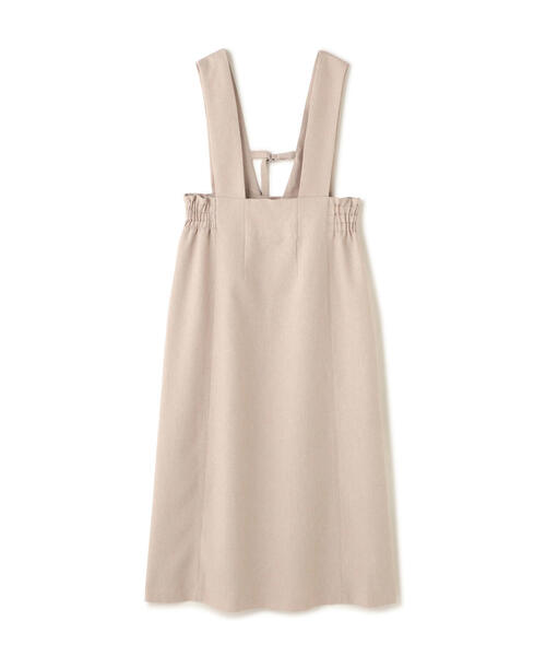 FREE'S MART（フリーズマート）の「◆サイドゴム前後2WAYジャンスカ（ジャンパースカート・レディース・ブラック/グレー/ベージュ・SMALL/MEDIUM）」の3枚目の写真