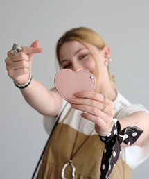 ZAKKA-BOX（ザッカボックス）の「ハートミラー（手鏡/メイクミラー）」