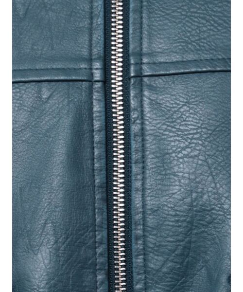 ウォッシュフェイクレザーブルゾン（ブルゾン）｜MURUA（ムルーア）の