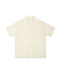 aimoha(�A�C���n)�́yaimoha neo�zPinstripe Pocket Shirt (SS)(�V���c/�u���E�X)
