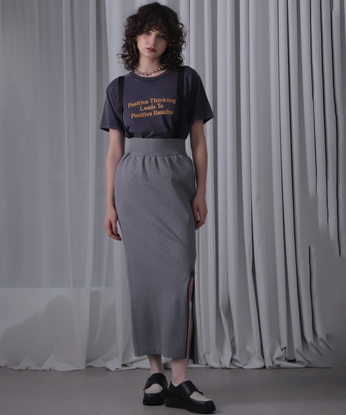 ROSE BUD かぎ編みニットスカート ROSE BUD - ローズバッド ニット