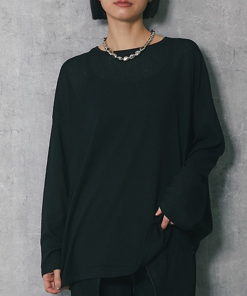 無地シアートップス（Tシャツ/カットソー）｜ANOTHER S（アナザーエス