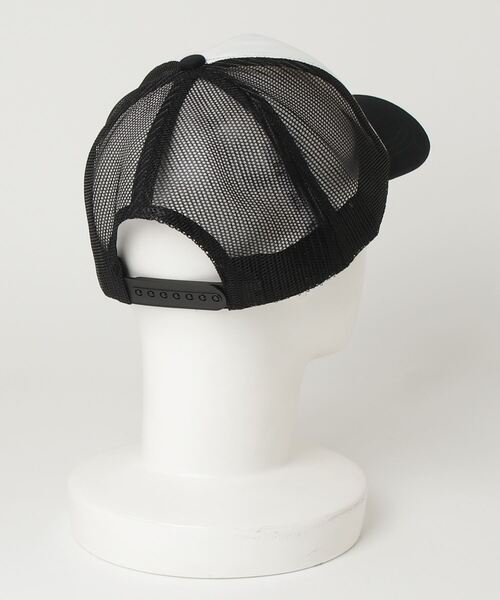CHUMS(チャムス)の「【CHUMS】 かせきさいだぁ Mesh Cap カセキサイダァメッシュキャップ(キャップ・メンズ・ブラック/ブラック×ホワイト・FREE)」の3枚目の写真