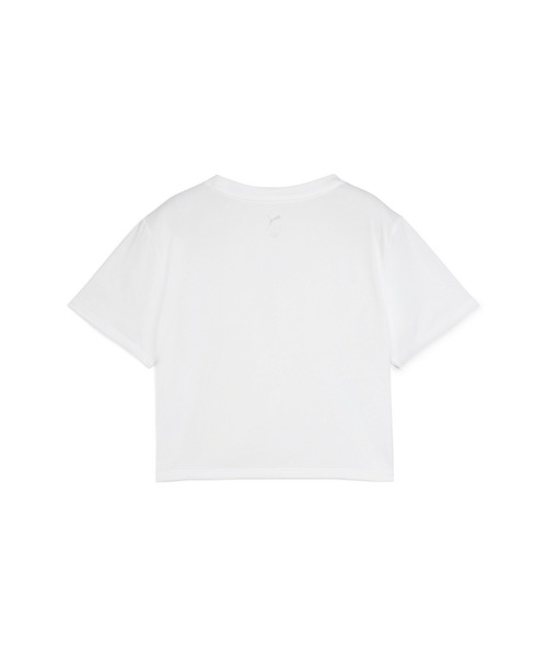 PUMA（プーマ）の「PUMA プーマ ウィメンズ トレーニング TAD エッセンシャル ベビー 半袖 Tシャ（Tシャツ/カットソー・レディース・ホワイト/ブラック・LARGE/MEDIUM/SMALL/X-LARGE）」の12枚目の写真