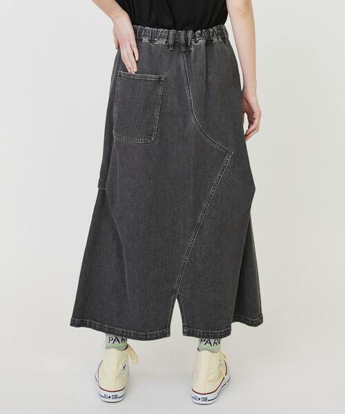 FRAPBOIS（フラボア）の「カーブデニム２ スカート（スカート・レディース・ブルー/ブラック・1/0）」の11枚目の写真