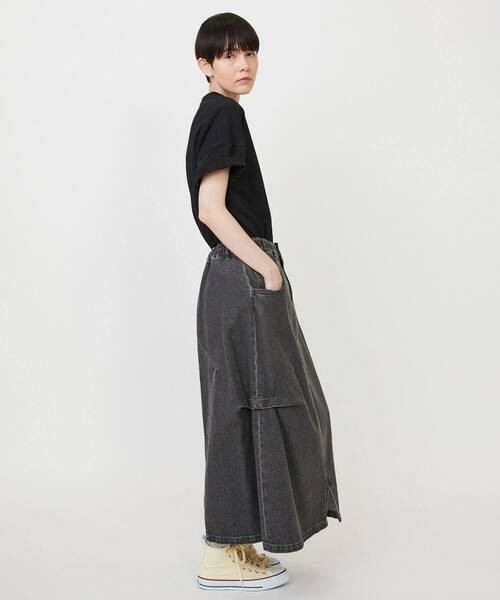 FRAPBOIS（フラボア）の「カーブデニム２ スカート（スカート・レディース・ブルー/ブラック・1/0）」の14枚目の写真