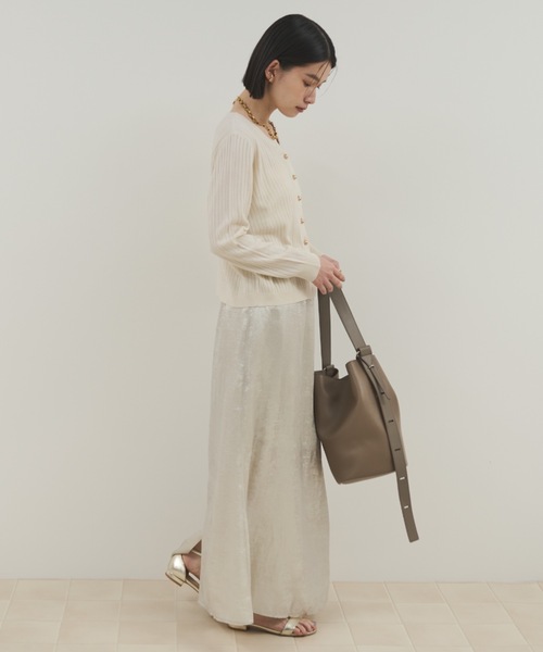 Shelly island（シェリーアイランド）の「ベルトアクセント2wayバケットバッグ（ショルダーバッグ・レディース・ブラック/ブラウン・FREE）」の18枚目の写真