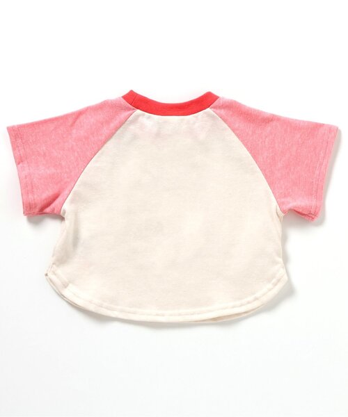 BREEZE(ブリーズ)の「【Bpop】ラグランポップベビーTシャツ_半袖(その他ベビーウェア・キッズ・ブラウン/ピンク/ライム/グリーン・80/70)」の13枚目の写真