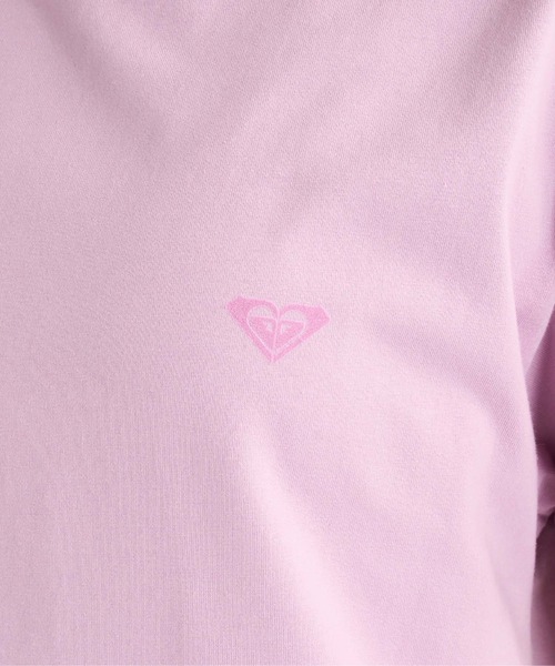 ROXY(ロキシー)の「MELODY /ロキシーワンポイントロゴ半袖シャツ(Tシャツ/カットソー・レディース・グレー/ブラック/ホワイト/ピンク・MEDIUM/LARGE/SMALL)」の15枚目の写真