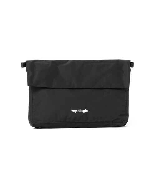 topologie 黒 ポーチ型 バッグ Topologie（トポロジー）の「Topologie / Musette S【バッグ単体