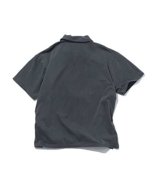 SILAS(サイラス)の「PIGMENT DYED S/S FULL ZIP SHIRT(シャツ/ブラウス・メンズ・ブラック/ブルー・M/L)」の12枚目の写真