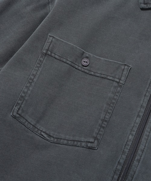 SILAS(サイラス)の「PIGMENT DYED S/S FULL ZIP SHIRT(シャツ/ブラウス・メンズ・ブラック/ブルー・M/L)」の15枚目の写真