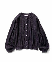 IEDIT（イディット）の「ＩＥＤＩＴ　上品なラメがきらめくパール調ボタンカーディガン（カーディガン/ボレロ）」