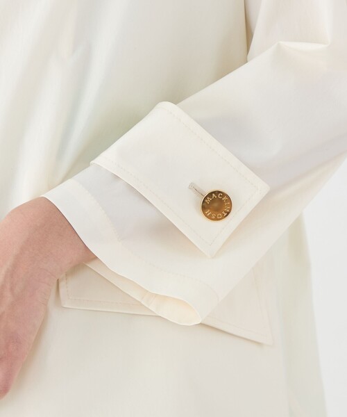 Mackintosh（マッキントッシュ）の「【別注】MACKINTOSH HUMBIE HOOD コート（その他アウター・レディース・ベージュ/ホワイト・6）」の9枚目の写真