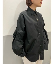 CIS.（シス）の「CIS. タックパネルビッグシャツ ウォッシャブル 無地（シャツ/ブラウス）」