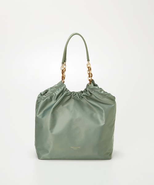 セール】【TREASURE TOPKAPI】コンビチェーン ギャザー ナイロン