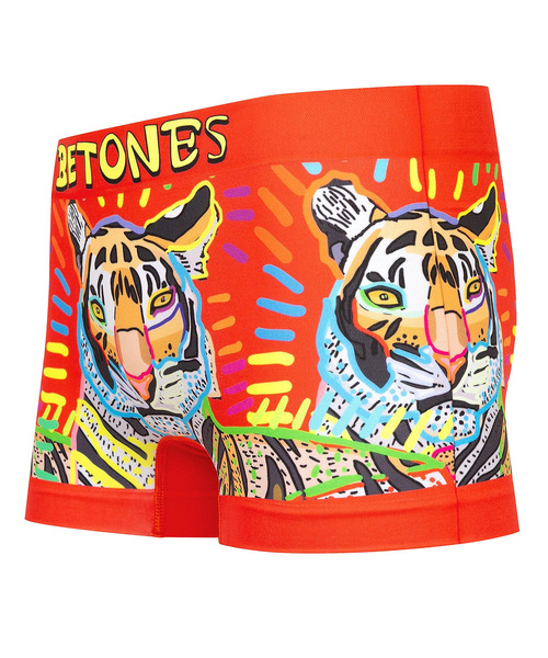 BETONES(ビトーンズ)の「【BETONES/ビトーンズ】 「BETONES × MIRACLE-KUN」コラボ アンダーウェア ボクサー MIRACLE-KUN-MCK001(ボクサーパンツ・メンズ・その他3/レッド/ブルー・FREE)」の3枚目の写真