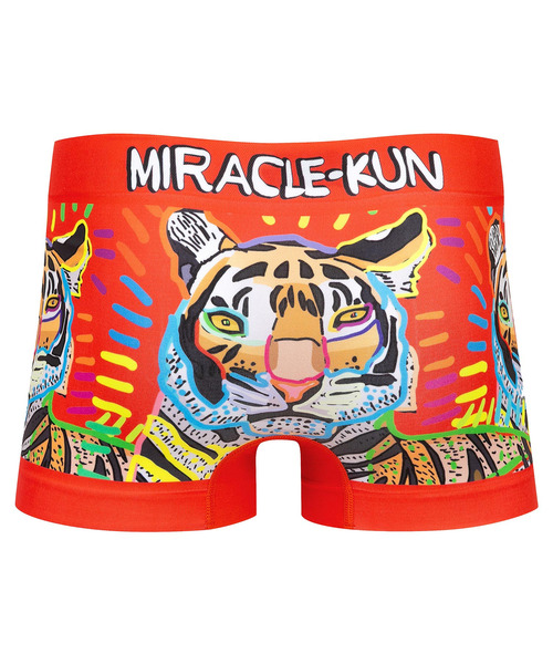 BETONES(ビトーンズ)の「【BETONES/ビトーンズ】 「BETONES × MIRACLE-KUN」コラボ アンダーウェア ボクサー MIRACLE-KUN-MCK001(ボクサーパンツ・メンズ・その他3/レッド/ブルー・FREE)」の9枚目の写真