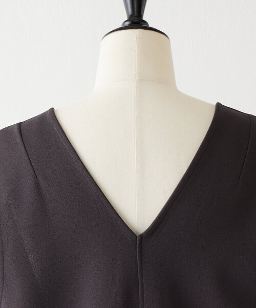 BEARDSLEY（ビアズリー）の「スッキリジャンパースカート（ジャンパースカート・レディース・グレー/ブラック・0/1）」の14枚目の写真