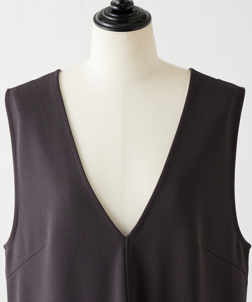 BEARDSLEY（ビアズリー）の「スッキリジャンパースカート（ジャンパースカート・レディース・グレー/ブラック・0/1）」の11枚目の写真