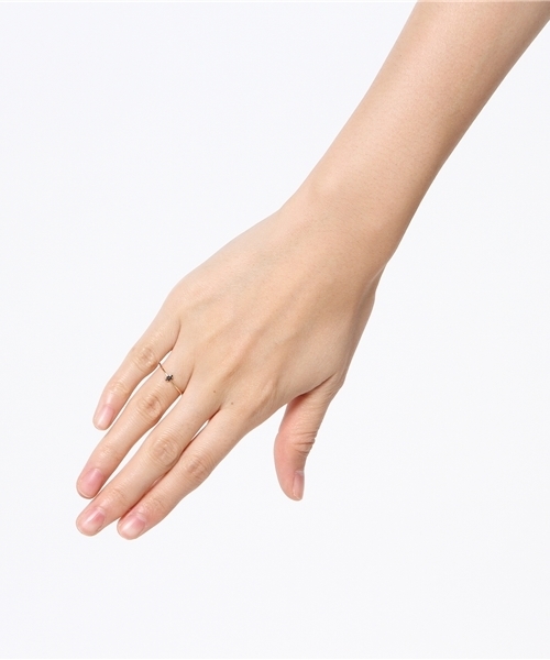 agete（アガット）の「＜スタック＞K10リング（10154111060）（リング