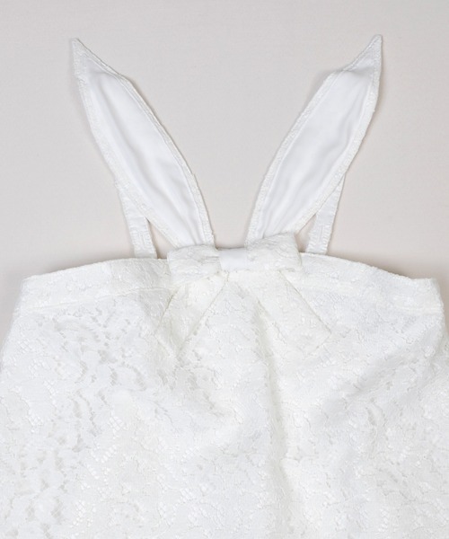 MILK（ミルク）の「Bunny レース ジャンパースカート（ジャンパースカート・レディース・A/B・FREE）」の4枚目の写真