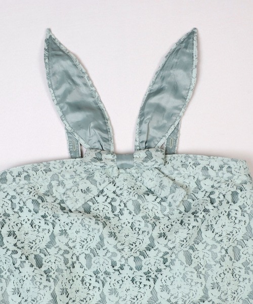 MILK バニージャンパースカート Bunny レース ジャンパースカート（ジャンパースカート）｜MILK