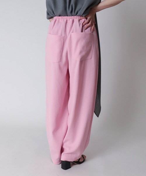 DRESSLAVE（ドレスレイブ）の「B7 / curve tapered pants(カーブテーパードパンツ)（その他パンツ・レディース・ブラック/ピンク・38）」の11枚目の写真