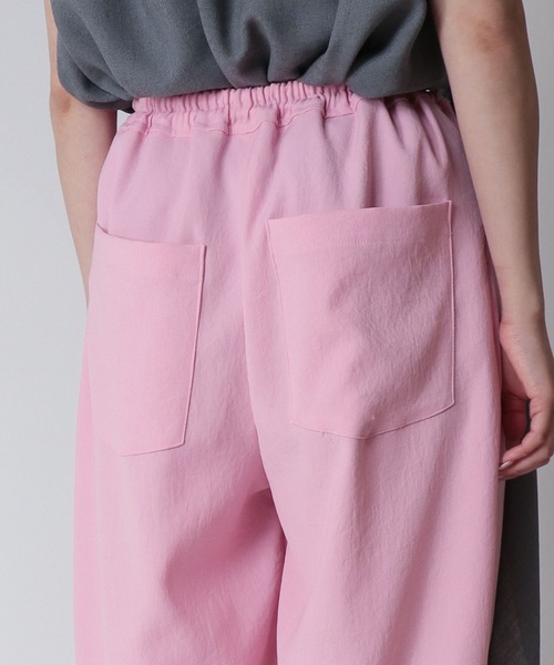 DRESSLAVE（ドレスレイブ）の「B7 / curve tapered pants(カーブテーパードパンツ)（その他パンツ・レディース・ブラック/ピンク・38）」の8枚目の写真