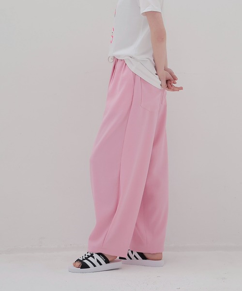 DRESSLAVE（ドレスレイブ）の「B7 / curve tapered pants(カーブテーパードパンツ)（その他パンツ・レディース・ブラック/ピンク・38）」の21枚目の写真