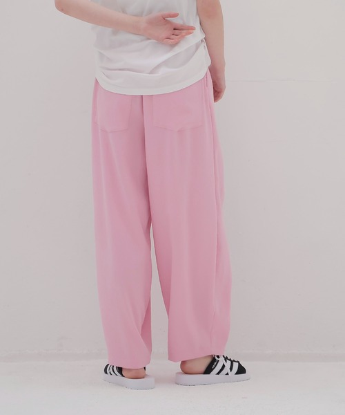DRESSLAVE（ドレスレイブ）の「B7 / curve tapered pants(カーブテーパードパンツ)（その他パンツ・レディース・ブラック/ピンク・38）」の22枚目の写真