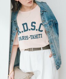 RIVE DROITE | 【Yossshiiii企画/即完売につき再販売/新色追加】R.D.S.CロゴTe(Tシャツ/カットソー)