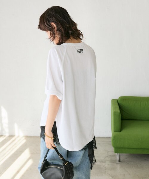 RIVE DROITE（リヴドロワ）の「【Yossshiiii企画/6色展開/ひんやりタッチ】R.D.S.CロゴTee（夏服）（Tシャツ/カットソー・レディース・ブラック/ホワイト/ブラウン/モカ/ミント/ネイビー/ピンク・FREE）」の20枚目の写真