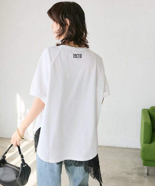 RIVE DROITE（リヴドロワ）の「【Yossshiiii企画/6色展開/ひんやりタッチ】R.D.S.CロゴTee（夏服）（Tシャツ/カットソー・レディース・ブラック/ホワイト/ブラウン/モカ/ミント/ネイビー/ピンク・FREE）」の21枚目の写真