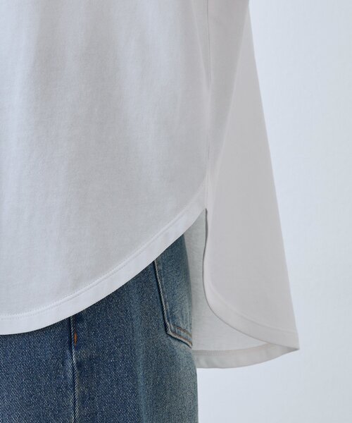 RIVE DROITE（リヴドロワ）の「【Yossshiiii企画/6色展開/ひんやりタッチ】R.D.S.CロゴTee（夏服）（Tシャツ/カットソー・レディース・ブラック/ホワイト/ブラウン/モカ/ミント/ネイビー/ピンク・FREE）」の15枚目の写真