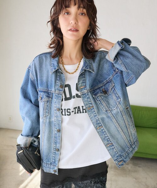 RIVE DROITE(リヴドロワ)の「【Yossshiiii企画/即完売につき再販売/新色追加】R.D.S.CロゴTe(Tシャツ/カットソー・レディース・ブラック/ホワイト/ブラウン/モカ/ミント・FREE)」の15枚目の写真