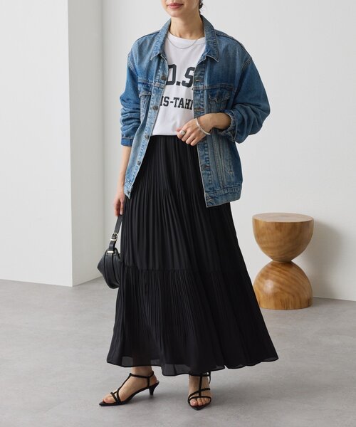 RIVE DROITE(リヴドロワ)の「【Yossshiiii企画/即完売につき再販売/新色追加】R.D.S.CロゴTe(Tシャツ/カットソー・レディース・ブラック/ホワイト/ブラウン/モカ/ミント・FREE)」の8枚目の写真