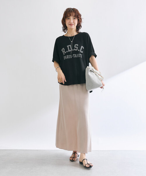 R.D.S.CロゴTee リヴドロワ　モカ Yossshiiii企画/即完売につき再販売】R.D.S.CロゴTee | RIVE