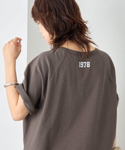 RIVE DROITE（リヴドロワ）の「【Yossshiiii企画/6色展開/ひんやりタッチ】R.D.S.CロゴTee（Tシャツ/カットソー・レディース・ブラック/ホワイト/ブラウン/モカ/ミント/ネイビー/ピンク・FREE）」の16枚目の写真