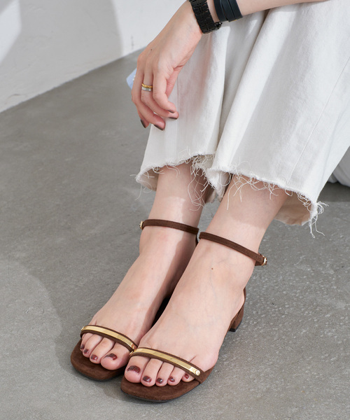 【未使用】LE TALON　 ルタロン　ファインストラップサンダル ㅤㅤㅤㅤㅤㅤㅤㅤㅤㅤㅤㅤㅤㅤㅤㅤㅤㅤㅤㅤㅤㅤㅤㅤㅤ
