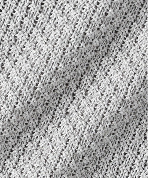 HONEYSUCKLE ROSE（ハニーサックルローズ）の「【HONEYSUCKLE ROSE】ニットベストレイヤード（アンサンブル・レディース・グレー/オフホワイト/ブラック・M/L）」の4枚目の写真