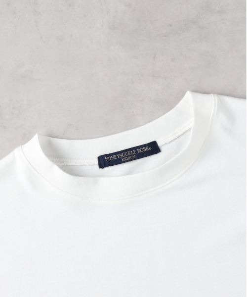 HONEYSUCKLE ROSE（ハニーサックルローズ）の「【HONEYSUCKLE ROSE】ニットベストレイヤード（アンサンブル・レディース・グレー/オフホワイト/ブラック・M/L）」の6枚目の写真