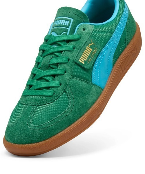 PUMA(プーマ)の「PUMA PALERMO VINTAGE UPDATE(プーマ パレルモ ヴィンテージ アップデート)(スニーカー・メンズ・グリーン系/ブルー系・27.5cm/29cm/27cm/26.5cm/26cm/28.5cm/28cm)」の5枚目の写真