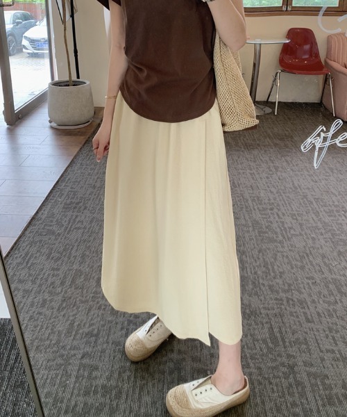 FAVORITO(ファヴォリート)の「シンプルハイウエストワイドパンツ(その他パンツ・レディース・カーキ/ブラウン/ブラック/ベージュ・XL/L/M)」の21枚目の写真